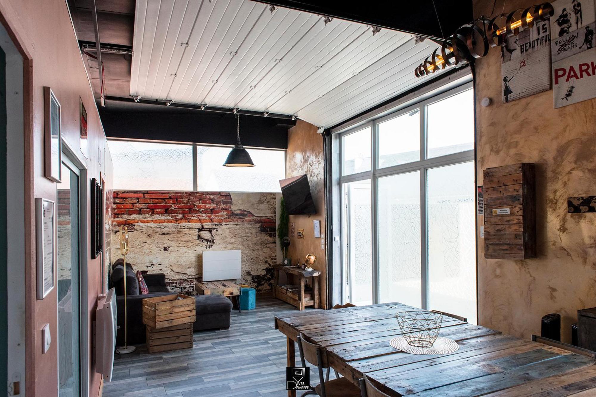Saint-Quentin-Lamotte-Croix-au-Bailly Dormir A L'Usine Loft Industriel Atypique מראה חיצוני תמונה